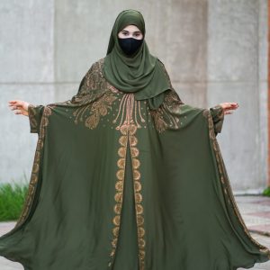 Luxury Abhaya Set with Inner and Hijab