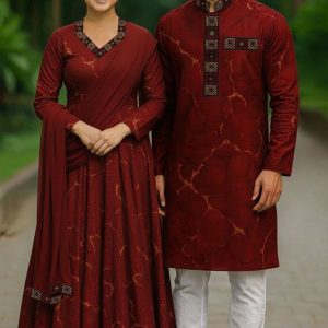 Special Couple Panjabi Three Piece Combo